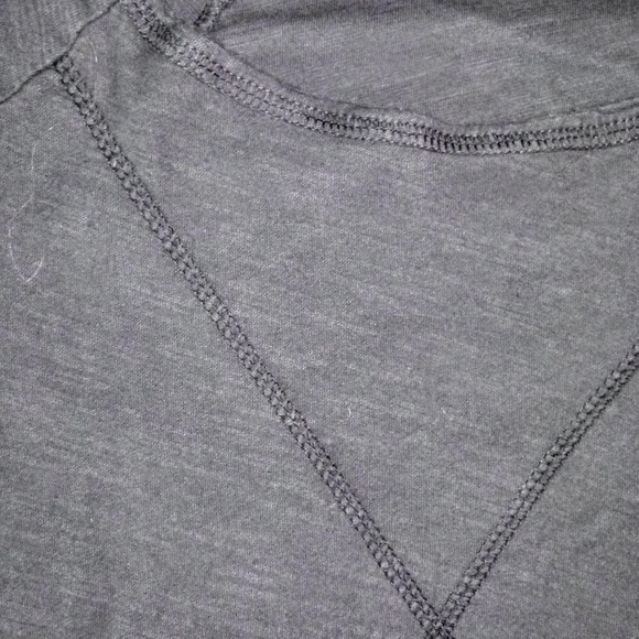 Michael Stars Grey Slub Elbow Tee, NWOT - Picture 5 of 5